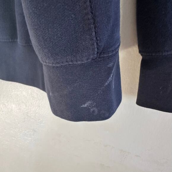 VTG Pro‎ Weave Skaneateles New York Pullover Crewneck Sweater Blue Size Large - Picture 4 of 10